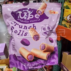 TRIKO 우베 크런치롤 간식 과자 코스트코, 1kg, 1개