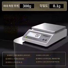 고정밀 전자저울 0.001g 실험실 주얼리 디지털 미세측정, 기본 모델명/품번, 사각 300g 0.1g, 1kg