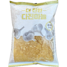 클릭마켓 국내산 다진마늘 1kg 냉장 간마늘 당일제조, 1개