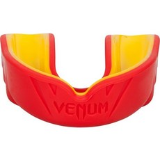 古川小夫 UFC格鬥專用拳擊雙色護齒 ＭＭＡ名牌VENUM 高級mma散打護齒 跆拳道護齒 挑戰者系列護具-鋼鐵人, 1個