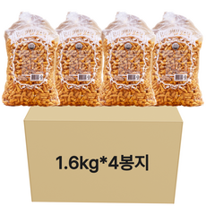 자연톡 닭다리형 스낵 업소용 과자 꼬꼬 대용량 노래방 치킨 안주 간식, 4개, 1.6kg
