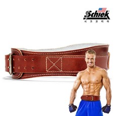 시크코리아 정품 SCHIEK L2004 리프팅 가죽 벨트, XS, 네추럴