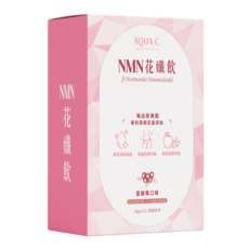 AQUA C. NMN花纖飲 蔓越莓口味, 1個, 15份