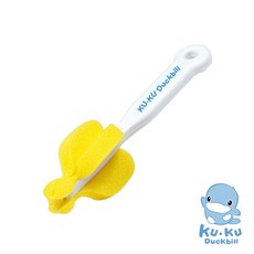 KU.KU Duckbill 海綿奶嘴刷, 1個