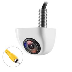 NATIKA 백업 /전면 뷰 카메라 IP69K 픽업 HD 앵글 비전 및 방수 트럭 리버스 슈퍼 OEM 나이트 SUV 카메라 메탈 자동차 그레이트 와이드 RV 스타일 리어, 화이트.