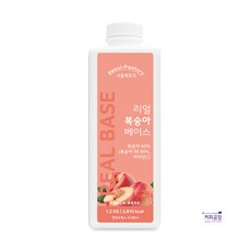 서울팩토리 리얼 복숭아 베이스, 1.2kg, 1개