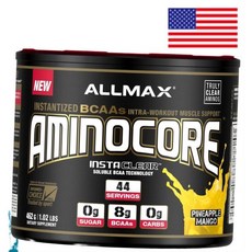 올맥스 뉴트리션 아미노코어 BCAA 파인애플 망고 462g
