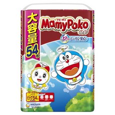 unicharm 嬌聯 男女通用 MommyPoko褲型褲 懶羊羊 12-22kg XL尺寸 褲型 54片入, 1個