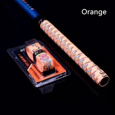 배드민턴 액세서리 미끄럼 방지 밴드 그립 테이프 스웨트밴드 땀 흡수 낚싯대 야구 배트 킬 디자인 테니스 스쿼시 라켓, 4. orange