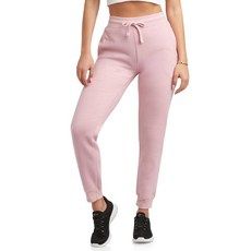 Spyder 여성용 조거 팬츠 - 슬림 핏 운동용 스웨트팬츠 여성용 - 하이 웨이스트 소프트 브러시드 플리스 조거 블랙. XL