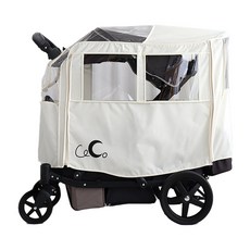 코코자네 웨건 전용 방풍커버, 1개, 크림아이보리
