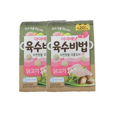 아이배냇 육수비법 닭고기, 16g, 1세트