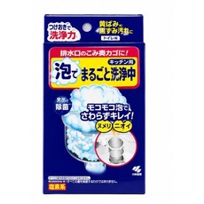 小林製薬 排水口用泡洗浄剤 泡でまるごと洗浄中 除菌・ヌメリ・ニオイ対策, 115g, 1個