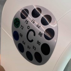 살림냥냥 어항 온도계 스티커 원형 온도감지스티커