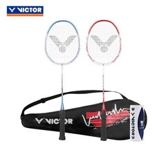 VICTOR 勝利 突擊 TK-8110AL 羽球拍 對拍組 穿線拍, 1個