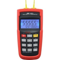 CHY 802U K/J型雙輸入溫度計 USB介面, 1個