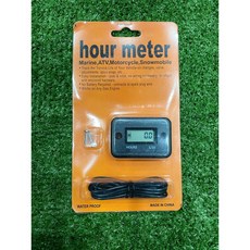 引擎工作時間計時器 通用型，精準記錄引擎運轉時間，適用於各種引擎設備，安裝簡便, 1個