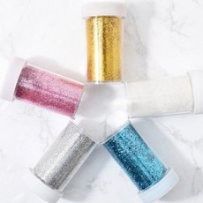 [캔들이케아] 반짝이가루 / 젤캔들 만들기 재료 글리터, 화이트, 1개