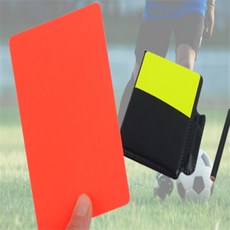 친친 축구 심판 수첩 옐로우카드레드카드, 1개