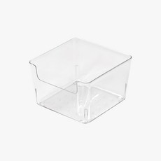 잘팔아스토어 정리함 투명 수납 책상 주방 사각 소 데스크 탕비실 화장품 보관함