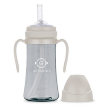 그로미미 PPSU 빨대컵, 300ml, 1개, 크림베이지