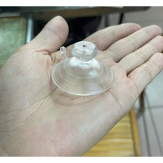 T.C車用品 汽車前遮側遮吸盤 透明吸盤 適用前窗玻璃隔熱紙, 1個, 透明, 汽車