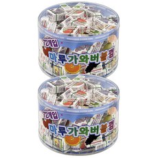 마루가와 버블껌 71개입 4가지맛 1통, 5.4g, 144개
