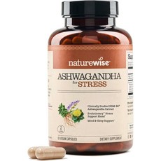 NatureWise KSM66 어댑토젠 아쉬와간다 홍경천 60정, 1개