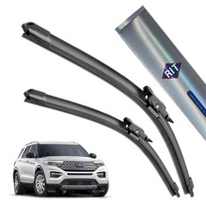 포드 익스플로러 와이퍼 5세대 6세대 호환 순정형, 전면세트-올뉴 익스폴로러 (20년형~현재)