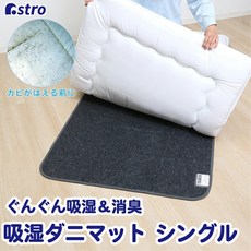 日本ASTRO 除濕防蟎消臭科技 重複使用單人 酣睡活性碳好眠墊 附濕度感測, 1個