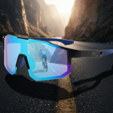 Plitol 런닝 고글, 블루, 1개