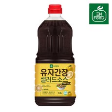 이엔 유자간장샐러드소스 1.8L, 1개