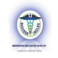 Comprehensive NCLEX Review for Rn/LPN: Complete Content Book Paperback, Writers Republic LLC, English, 9781637281444