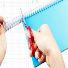 산프로컬렉션 셀프제본 바인더링 제본링10mm, 블랙 10mm