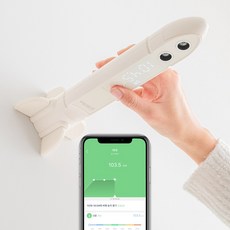 아가드커넥티드 베이비그로우 스마트 키재기 초음파 키 측정기 키재는기계 아기 성장기록 신장계