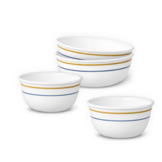 코렐 더블링 라떼 공기대접 세트 4P (밥공기 국그릇), 1박스, 더블링라떼