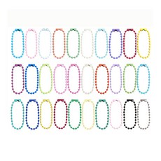 코히모 다용도 컬러 군번줄 볼체인 12cm 300p 색상랜덤 4W538, 1개