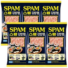 냉장 스팸 김밥햄, 6개, 260g
