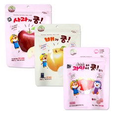 뽀로로 과일이쿵 배가쿵 사과가쿵 유기농과일칩 과일칩, 뽀로로 배가쿵, 1개, 15g