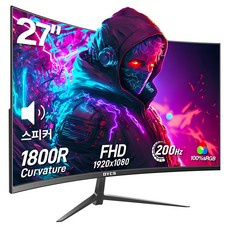 [역대가]34인치 울트라와이드 커브드 게이밍 모니터 165Hz UWQHD 4k 27인치 모니터 200Hz FHD 커브드 컴퓨터 화면 Gawfolk 할인중, 70cm, 27inch 1k 200Hz
