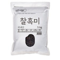 바른곡물 국산 찰흑미, 5kg, 2개