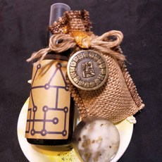 藥魂組合 平安袋 魔法蠟燭 魔法噴霧 50ml 防小人 招財 招桃花 開運小物 生日禮物 交換禮, 1個
