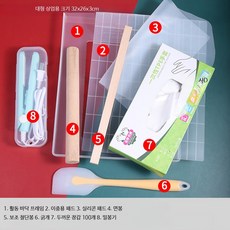 쿠키커터 세트 비접착 설탕공예 냉각판 베이킹 도구 세트 홈베이킹용 설탕공예용 냉각판 포함, 1개, W_핑크