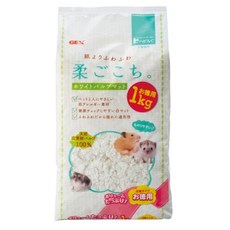 Otis GEX 小動物舒適紙墊料 柔軟白淨棉紙墊料 倉鼠墊料 墊材 紙墊料, 1個, 小動物柔軟白淨棉紙墊料1kg