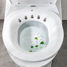가정용 접이식 좌욕기 임산부 치질 변기좌욕기 홈좌욕기 좌욕욕조 좌욕대야, 1개, 상세페이지 참조
