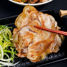 [도담들] 자연의 선물 청정 제주 흑돼지 목살 두께 15mm 냉장 가정용 구이용 찌게용 수육용, 3개, 300g