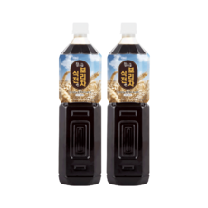 참다음 식전엔 보리차 진액 무가당 보리원액 액기스 1.5L 2개