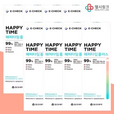 동아제약 해피타임 플러스 임신테스트기 99% 약국임테기 안심비밀배송, 1개입, 8개