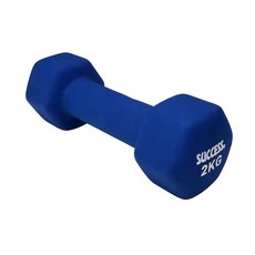 成功牌 防滑磨砂六角啞鈴 2KG, 詳見包裝, 詳見包裝