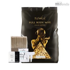 이탈왁스 프리미엄 클레오파트라 하드 왁스 구슬 전신 바디 브라질리언 왁싱 재료 1kg, 1개